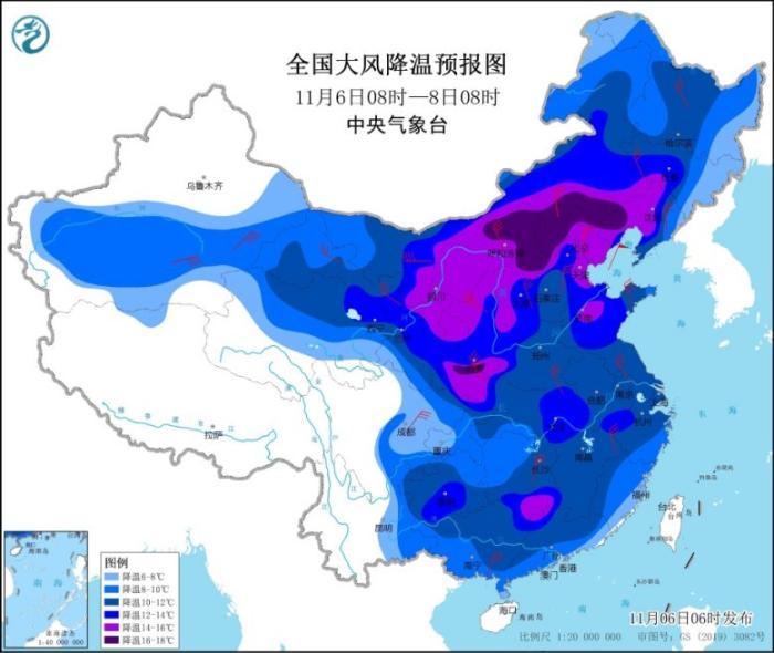 全国未来三天天气预报最新预测